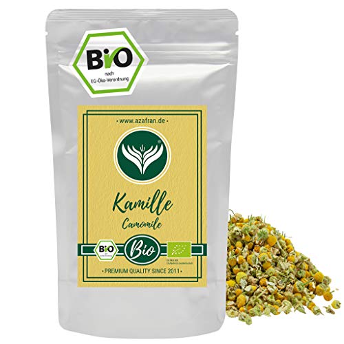 Azafran BIO Kamille - Kamillenblüten lose getrocknet als Tee 250g von Azafran