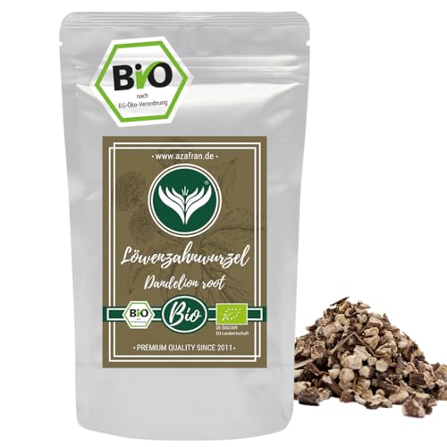 Azafran BIO Löwenzahnwurzel Tee lose geschnitten - Löwenzahntee aus der Löwenzahn Wurzel 250g von Azafran