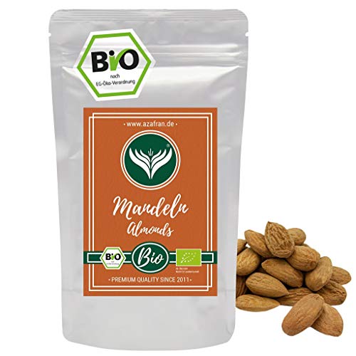 Azafran BIO Mandeln (Almonds) Naturbelassen ganz 250g von Azafran