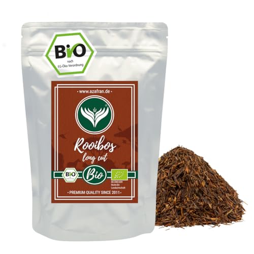 Azafran BIO Rooibos Tee lose - Rotbuschtee Natur 250g von Azafran