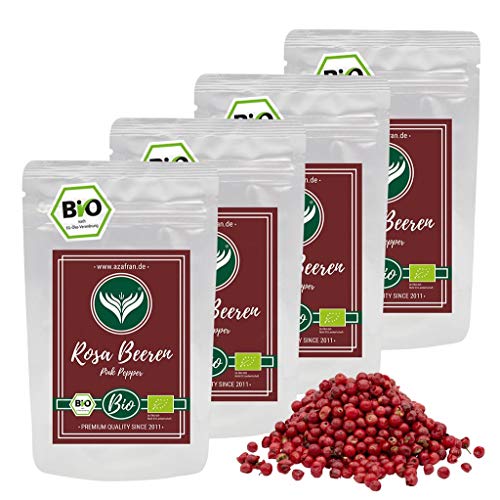 Azafran BIO Rosa Beeren Pfeffer - Ganze Pfefferkörner 1kg von Azafran