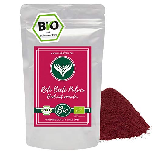 Azafran BIO Rote Beete Pulver - Rote Bete getrocknet gemahlen 250g von Azafran