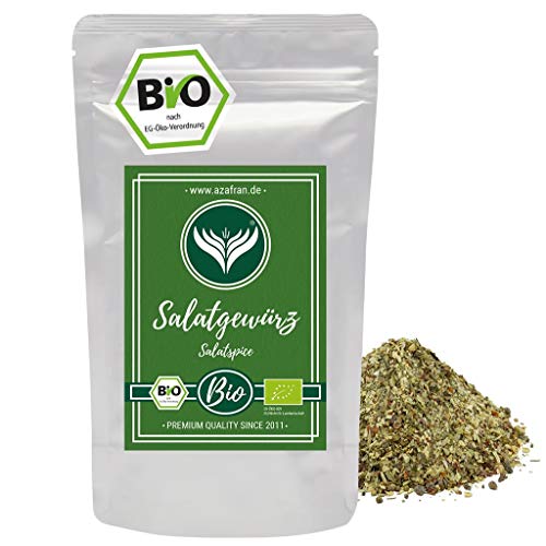Azafran BIO Salat Gewürz | Salatkräuter Mix | Gewürzzubereitung 250g von Azafran