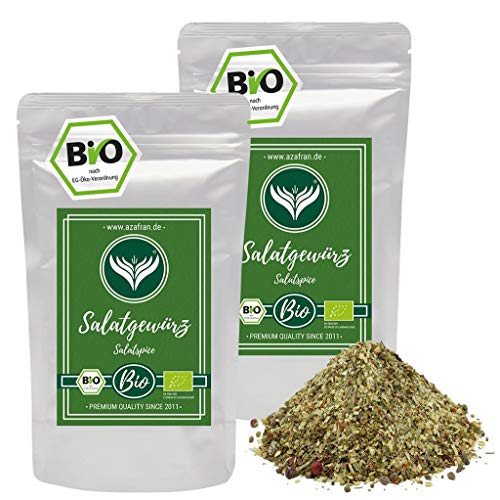 Azafran BIO Salat Gewürz | Salatkräuter Mix | Gewürzzubereitung 500g Azafran BIO Salat Gewürz | Salatkräuter Mix | Gewürzzubereitung 500g von Azafran