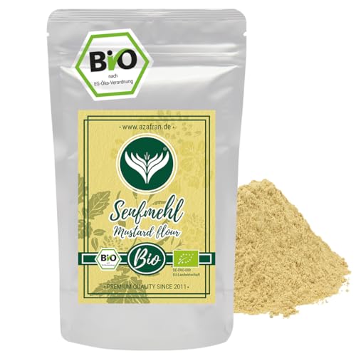 Azafran BIO Senf gemahlen, Senfmehl/Senfpulver 250g von Azafran