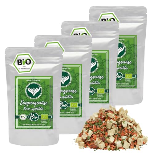 Azafran BIO Suppengemüse (Gewürzmischung) für Brühe ohne Hefe, Glutamate, Fett, Salz und Zucker 2kg von Azafran
