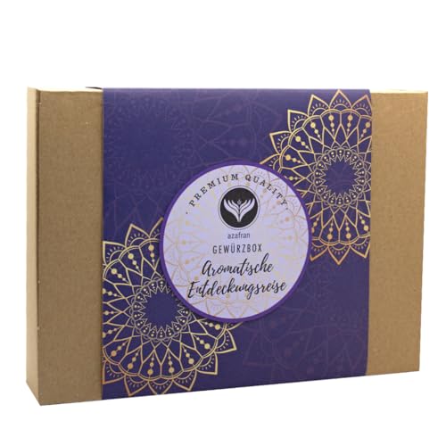 Azafran BIO Teeset Aromatische Entdeckungsreise, Geschenkset mit 4 köstlichen Tee Klassikern von Azafran