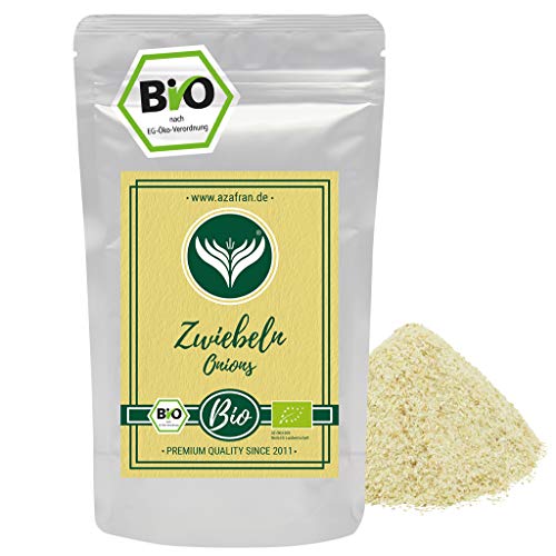Azafran BIO Zwiebeln granuliert (Zwiebelgranulat) - Zwiebelpulver 250g von Azafran