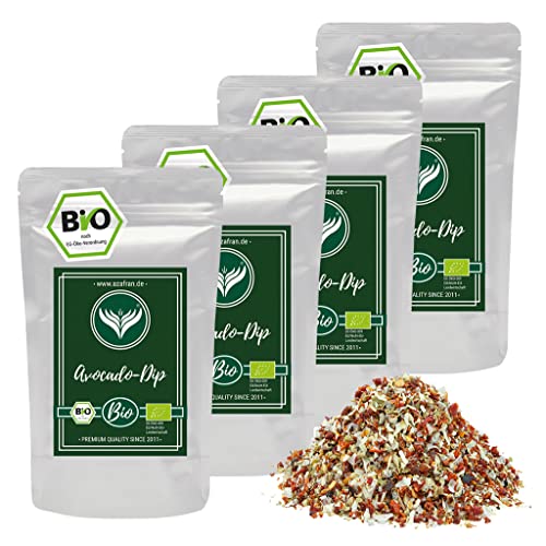 Azafran Bio Avocado Dip Gewürz/Gewürzzubereitung für Avokado Topping Sauce 1000g von Azafran