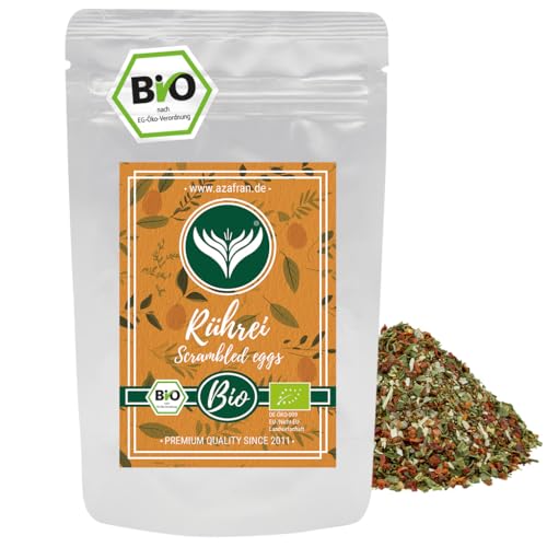 Azafran Bio Rührei Gewürz Pulver/Gewürzzubereitung/Gewürzmischung Deluxe Mix 250g von Azafran