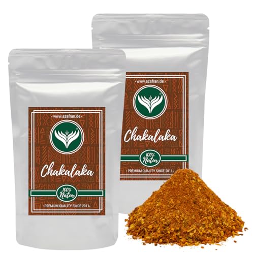 Azafran Chakalaka Gewürz/Gewürzzubereitung für einen afrikanischen Dip/Sauce 500g von Azafran