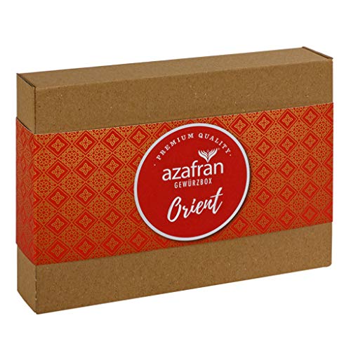Azafran Gewürz Geschenk Set Orient (inkl Zatar, Harissa, Ras el Hanout) von Azafran