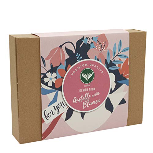Azafran Gewürze Set Anstelle von Blumen mit 4 Gewürzen - Geschenkset Azafran Gewürze Set Anstelle von Blumen mit 4 Gewürzen - Geschenkset von Azafran