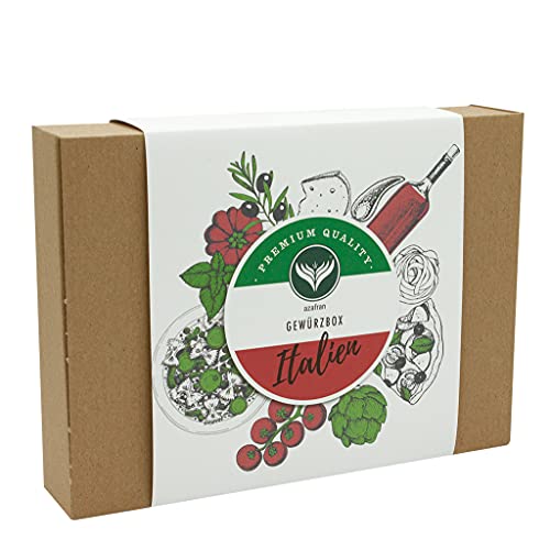 Azafran Gewürze Set Italien mit 4 italienischen Gewürzmischungen - Geschenkset Azafran Gewürze Set Italien mit 4 italienischen Gewürzmischungen - Geschenkset von Azafran
