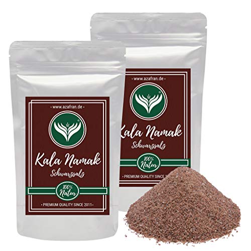 Azafran Kala Namak Salz - Schwarzsalz - Veganer Ei-Ersatz 1kg von Azafran