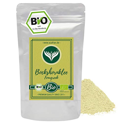 Azafran BIO Bockshornklee gemahlen - Bockshornkleepulver 250g von Azafran