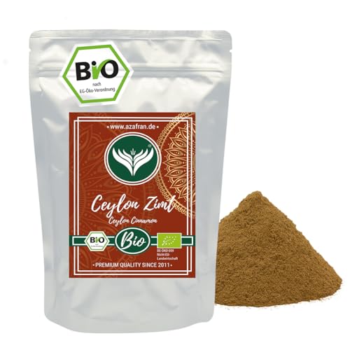 Azafran BIO Ceylon Zimt gemahlen Zimtpulver 500g von Azafran