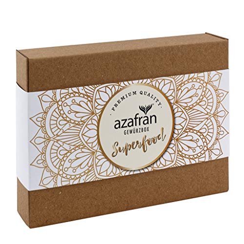 Azafran BIO Gewürze Set mit 4 Superfood Gewürzen - Geschenkset von Azafran