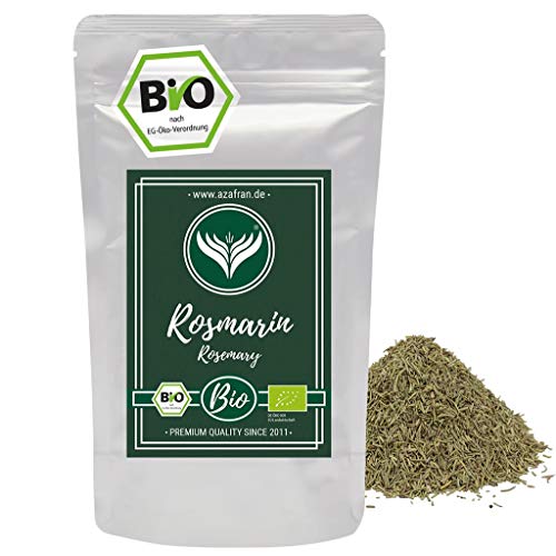 Azafran BIO Rosmarin getrocknet - Perfekt auch als Rosmarin Tee 250g von Azafran