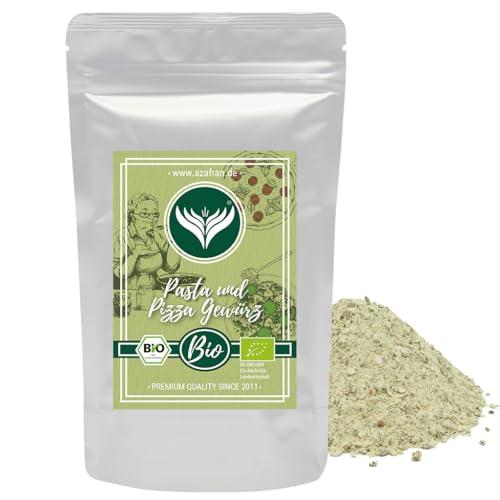 Azafran BIO Spaghetti, Nudel (Pasta) oder Pizza Gewürz/Würzmischung 250g von Azafran