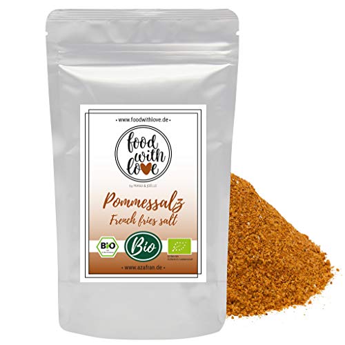 Food with Love BIO Pommesgewürz Pommes Frites Gewürz | Gewürzsalz 250g Food with Love BIO Pommesgewürz Pommes Frites Gewürz | Gewürzsalz 250g von Azafran