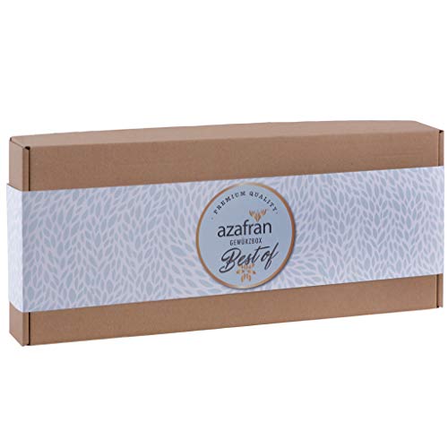 Azafran Gewürze Set mit 12 Gewürzen/Gewürzmischungen Azafran Gewürze Set mit 12 Gewürzen/Gewürzmischungen von Azafran