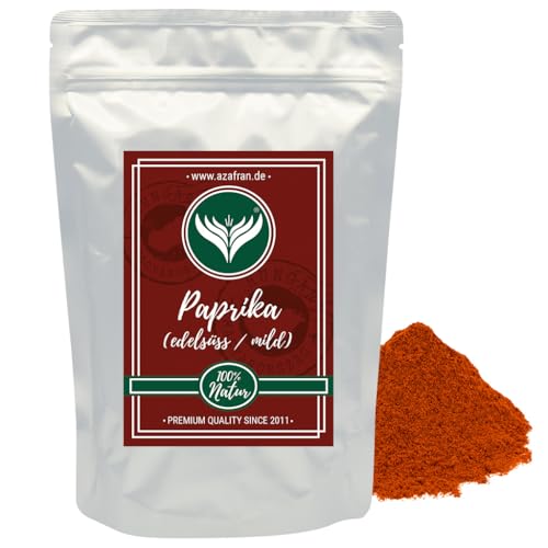 Azafran Paprika Pulver edelsüß gemahlen ungarisch - Delikatess Paprikapulver 500g von Azafran