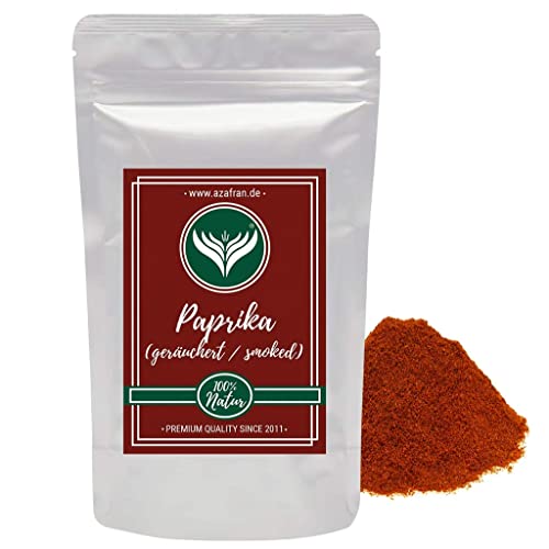 Azafran Paprika geräuchert smoked (süß) gemahlen aus Spanien Paprikapulver 250g von Azafran
