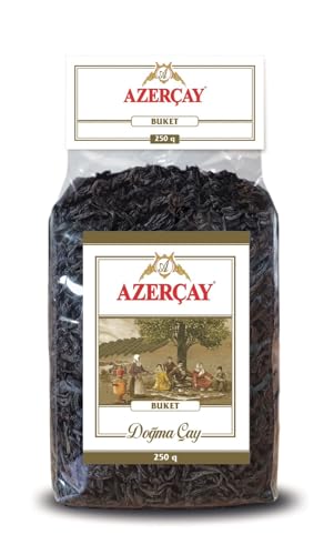 AZERCAY BUKET schwarzer Tee klare Verpackung - aus Aserbaidschan lose/Dogma Cay (250 gr) von Azercay