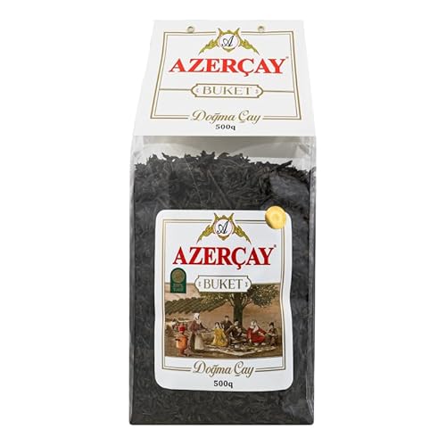 AZERCAY BUKET schwarzer Tee klare Verpackung - aus Aserbaidschan lose/Dogma Cay (500 gr) von Azercay