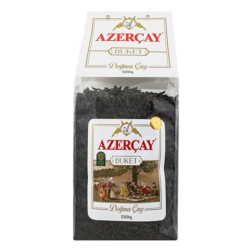 AZERCAY BUKET schwarzer Tee klare Verpackung - aus Aserbaidschan lose/Dogma Cay (500 gr) von Azercay