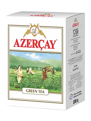 Azercay grüner Tee KLASSIK aus Aserbaidschan lose 100 gr / Cay von Azercay