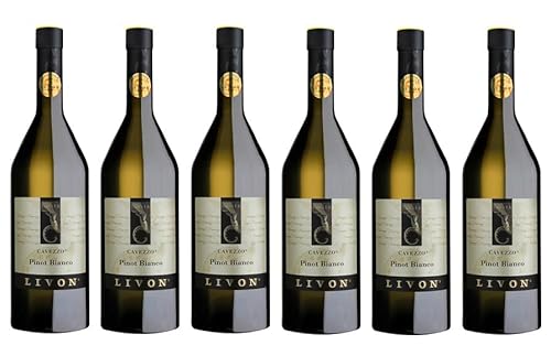 6x 0,75l - 2022er - Livon - Cavezzo - Pinot Bianco - Collio D.O.P. - Friaul - Italien - Weißwein trocken 6x 0,75l - 2022er - Livon - Cavezzo - Pinot Bianco - Collio D.O.P. - Friaul - Italien - Weißwein trocken von Azianda Agricola Livon