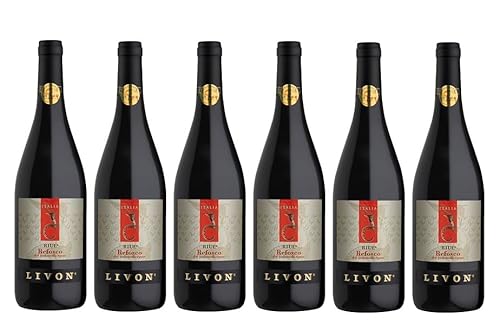 6x 0,75l - 2022er - Livon - Riul - Refosco dal Peduncolo Rosso - Colli Orientali D.O.P. - Friaul - Italien - Rotwein trocken 6x 0,75l - 2022er - Livon - Riul - Refosco dal Peduncolo Rosso - Colli Orientali D.O.P. - Friaul - Italien - Rotwein trocken von Azianda Agricola Livon