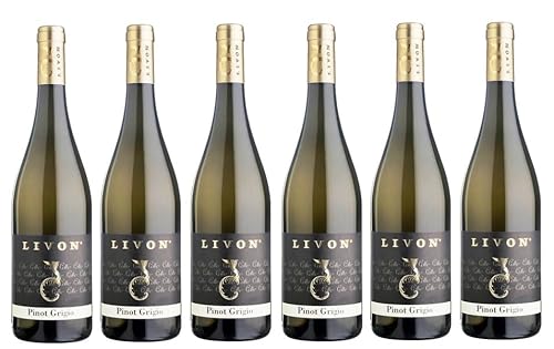 6x 0,75l - 2023er - Livon - Pinot Grigio - Collio D.O.P. - Friaul - Italien - Weißwein trocken 6x 0,75l - 2023er - Livon - Pinot Grigio - Collio D.O.P. - Friaul - Italien - Weißwein trocken von Azianda Agricola Livon