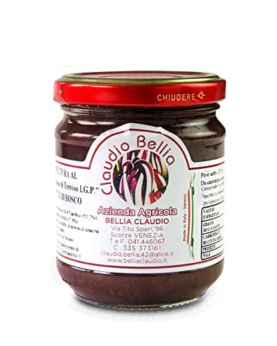 Radicchio und Waldfrucht Marmelade aus Radicchio Tardivo IGP 235gr perfekt zu Käse von Azienda Agricola Bellia Claudio