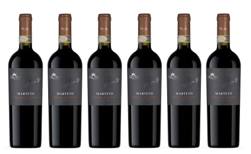 6x 0,75l - 2023er - Bruni - Marteto - Morellino di Scansano Riserva D.O.C.G. - Toscana - Italien - Rotwein trocken 6x 0,75l - 2023er - Bruni - Marteto - Morellino di Scansano Riserva D.O.C.G. - Toscana - Italien - Rotwein trocken von Azienda Agricola Bruni