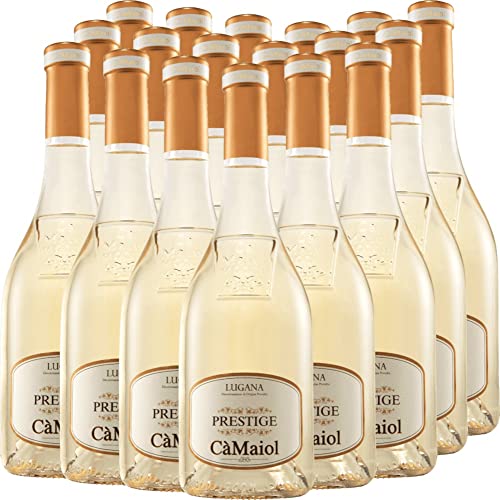 Prestige Lugana DOP - Cà Maiol - Weißwein 18 x 0,75l 2021 VINELLO - 18er - Weinpaket inkl. kostenlosem VINELLO.weinausgießer von Azienda Agricola Cà Maiol