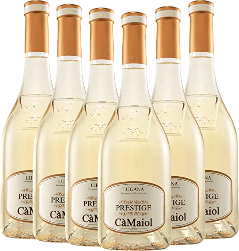 Prestige Lugana DOP - Cà Maiol - Weißwein 6 x 0,75l 2021 VINELLO - 6er - Weinpaket inkl. kostenlosem VINELLO.weinausgießer Prestige Lugana DOP - Cà Maiol - Weißwein 6 x 0,75l 2021 VINELLO - 6er - Weinpaket inkl. kostenlosem VINELLO.weinausgießer von Azienda Agricola Cà Maiol