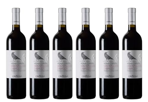 6x 0,75l - 2023er - Contesa - Vigna Corvino - Montepulciano d'Abruzzo D.O.P. - Italien - Rotwein trocken 6x 0,75l - 2023er - Contesa - Vigna Corvino - Montepulciano d'Abruzzo D.O.P. - Italien - Rotwein trocken von Azienda Agricola Contesa