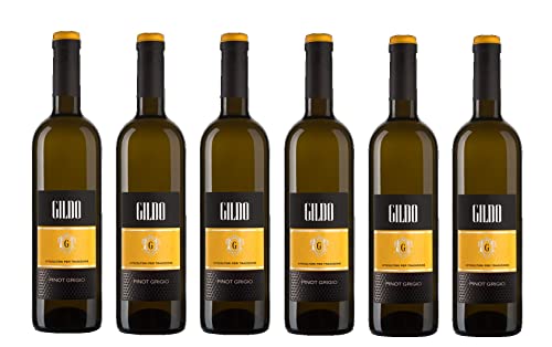 6x 0,75l - 2021er - Azienda Agricola Gildo - Pinot Grigio - Friuli Colli Orientale D.O.P. - Friaul - Italien - Weißwein trocken 6x 0,75l - 2021er - Azienda Agricola Gildo - Pinot Grigio - Friuli Colli Orientale D.O.P. - Friaul - Italien - Weißwein trocken von Azienda Agricola Gildo