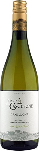 Camillona Sauvignon Blanc (Case of 6x75cl), Italien/Piemonte, Weißwein, (GRAPE SAUVIGNON BLANC 100%) von Azienda Agricola Il Cascinone