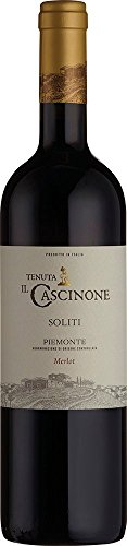 Soliti Merlot (Case of 6x75cl), Italien/Piemonte, Rotwein von Azienda Agricola Il Cascinone