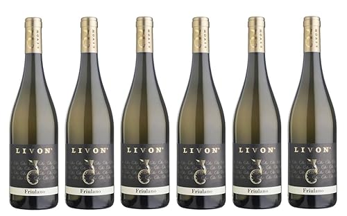 6x 0,75l - 2023er - Livon - Friulano - Collio D.O.P. - Friaul - Italien - Weißwein trocken 6x 0,75l - 2023er - Livon - Friulano - Collio D.O.P. - Friaul - Italien - Weißwein trocken von Azienda Agricola Livon