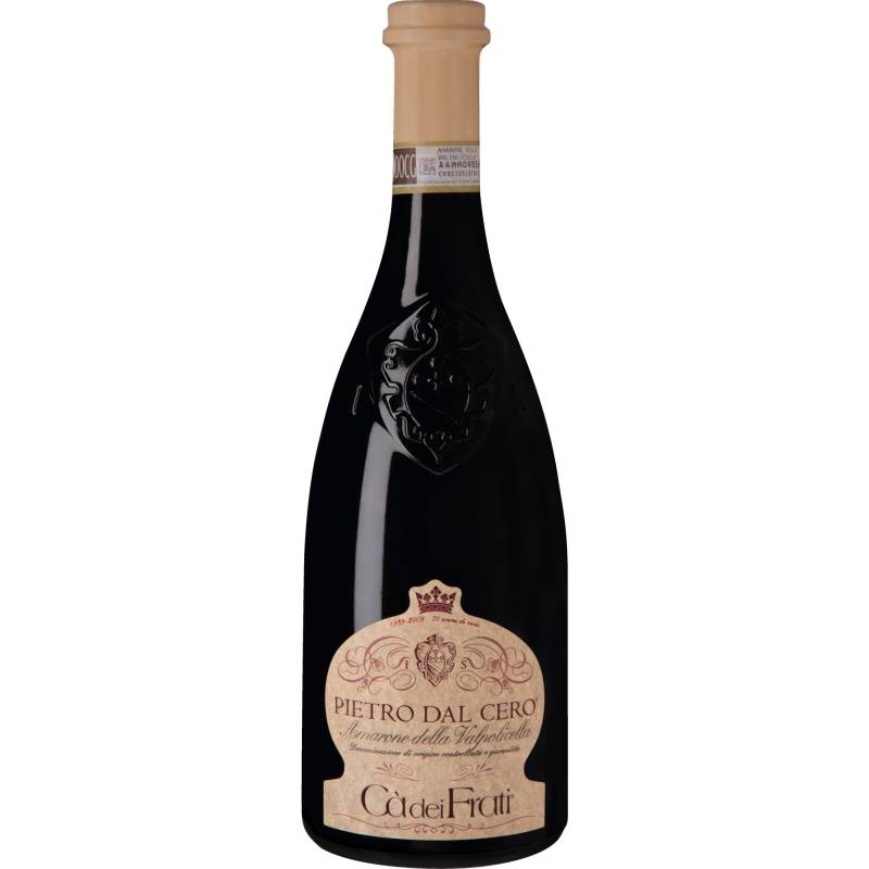 Pietro dal Cero Amarone, Amarone della Valpolicella DOCG, Venetien, 2015, Rotwein von Azienda Agricola ca dei Frati di Dal Cero Pietro e Figli S.Ag.S Vitocoltori in Lugana di Simione-Italia