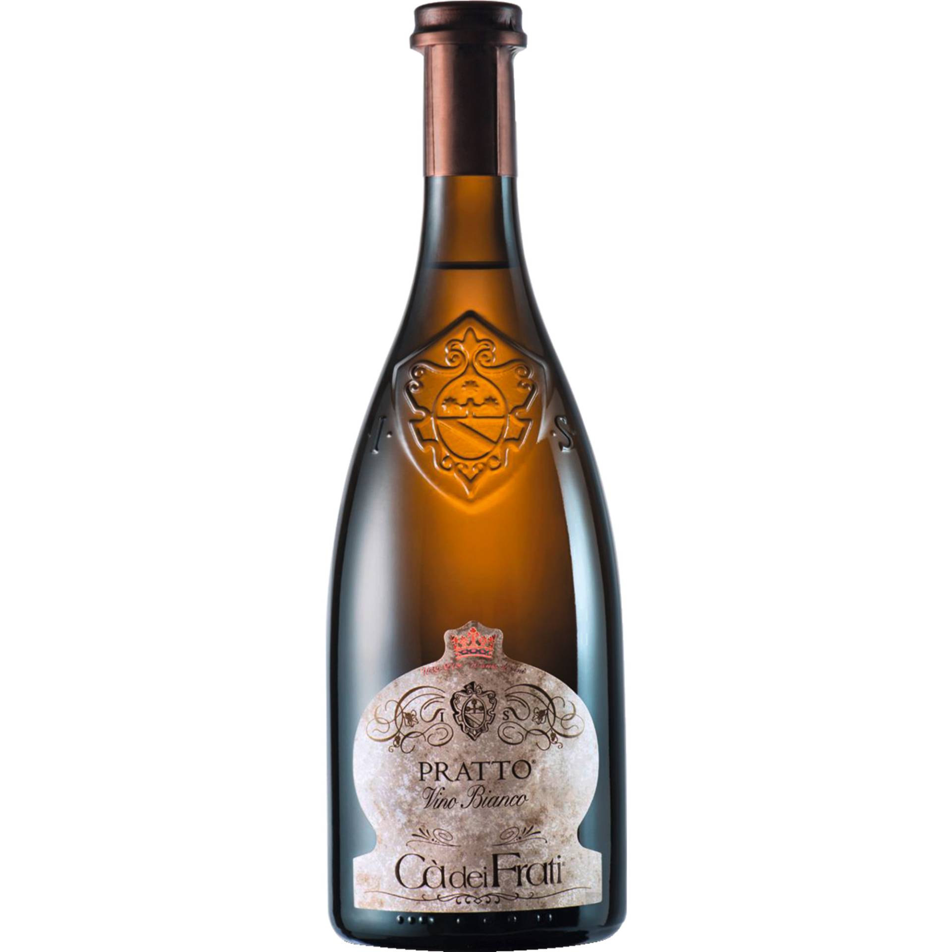 Pratto Bianco, Vino Bianco, Lombardei, 2023, Weißwein Pratto Bianco, Vino Bianco, Lombardei, 2023, Weißwein von Azienda Agricola ca die Frati di Dal Cero Pietro e Figli S.Ag.S Vitocoltori in Lugana di Simione-Italia