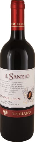 Uggiano Sangiovese Syrah, IGT Toscana (Case of 6x75cl) Italien/Toscana, Rotwein (GRAPE SANGIOVESE 85%, SYRAH 15%) von Azienda Uggiano