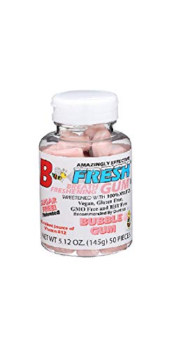 B Fresh - Atem, der zuckerfreien Gummi-Kaugummi Freshening ist - 50 Stücke von B-Fresh Inc.