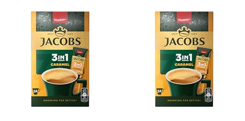 JACOBS 3in1 Caramel Instantkaffee 48 Beutel Einzeldosen JACOBS 3in1 Caramel Instantkaffee 48 Beutel Einzeldosen von B4B