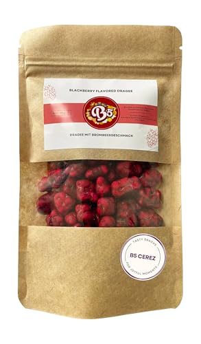 Babay Nuts Dragee mit Brombeergeschmack – Quitten Dragee mit Brombeergeschmack und Schokolade überzogen | 3 x 100 Gramm | Harmonie von fruchtig und süß (3 Pack) von B5 Cerez